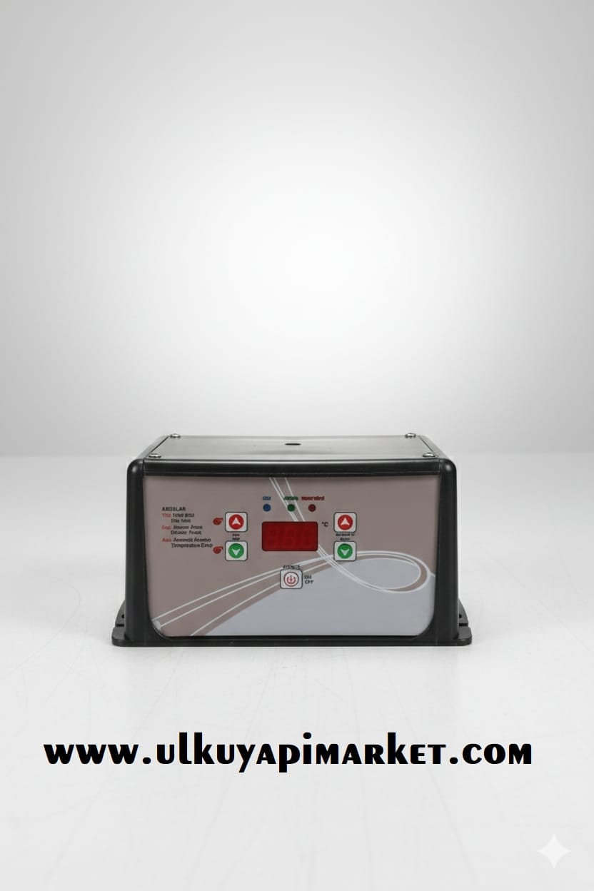 Manuel Kalorifer Kazanı Kontrol Paneli Kömürlü Kazan