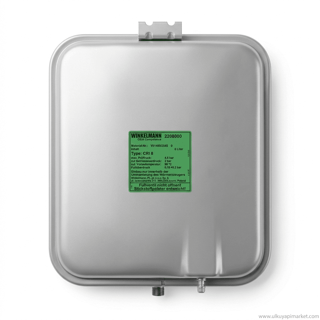 Viessmann vitodens 100 w genleşme tankı 10 lt