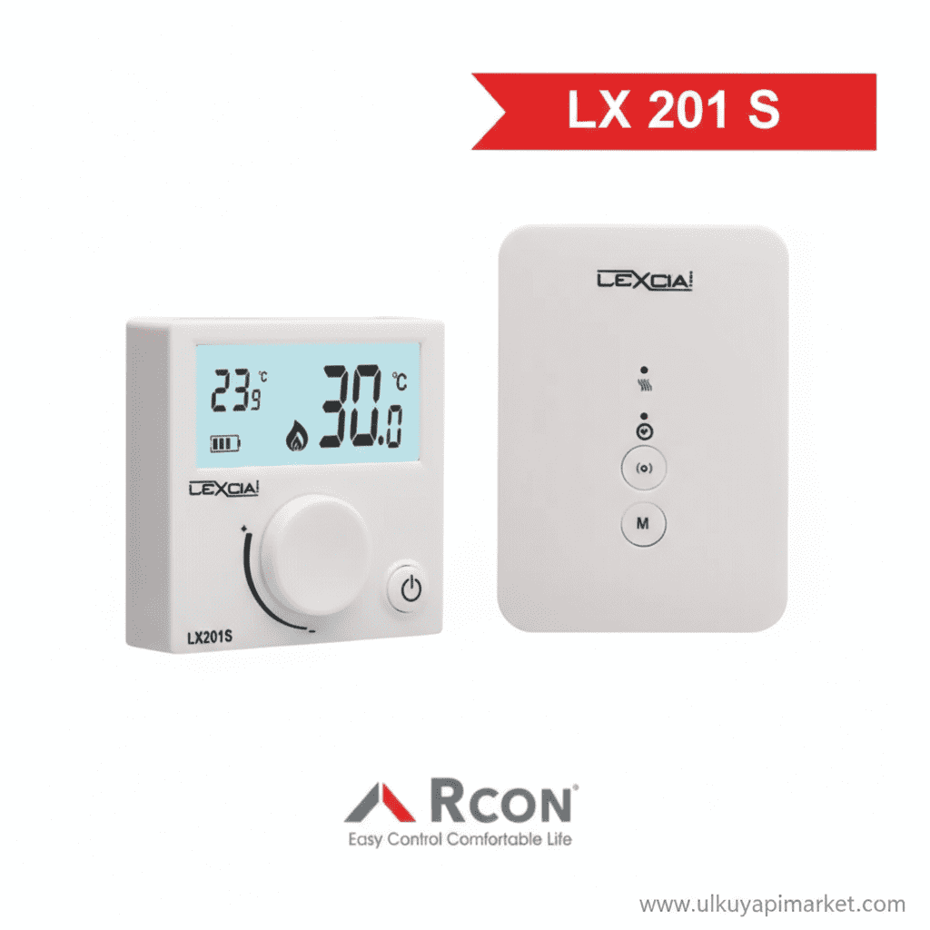 RCON Lexcia LX 201 S Kablosuz Oda Termostatı